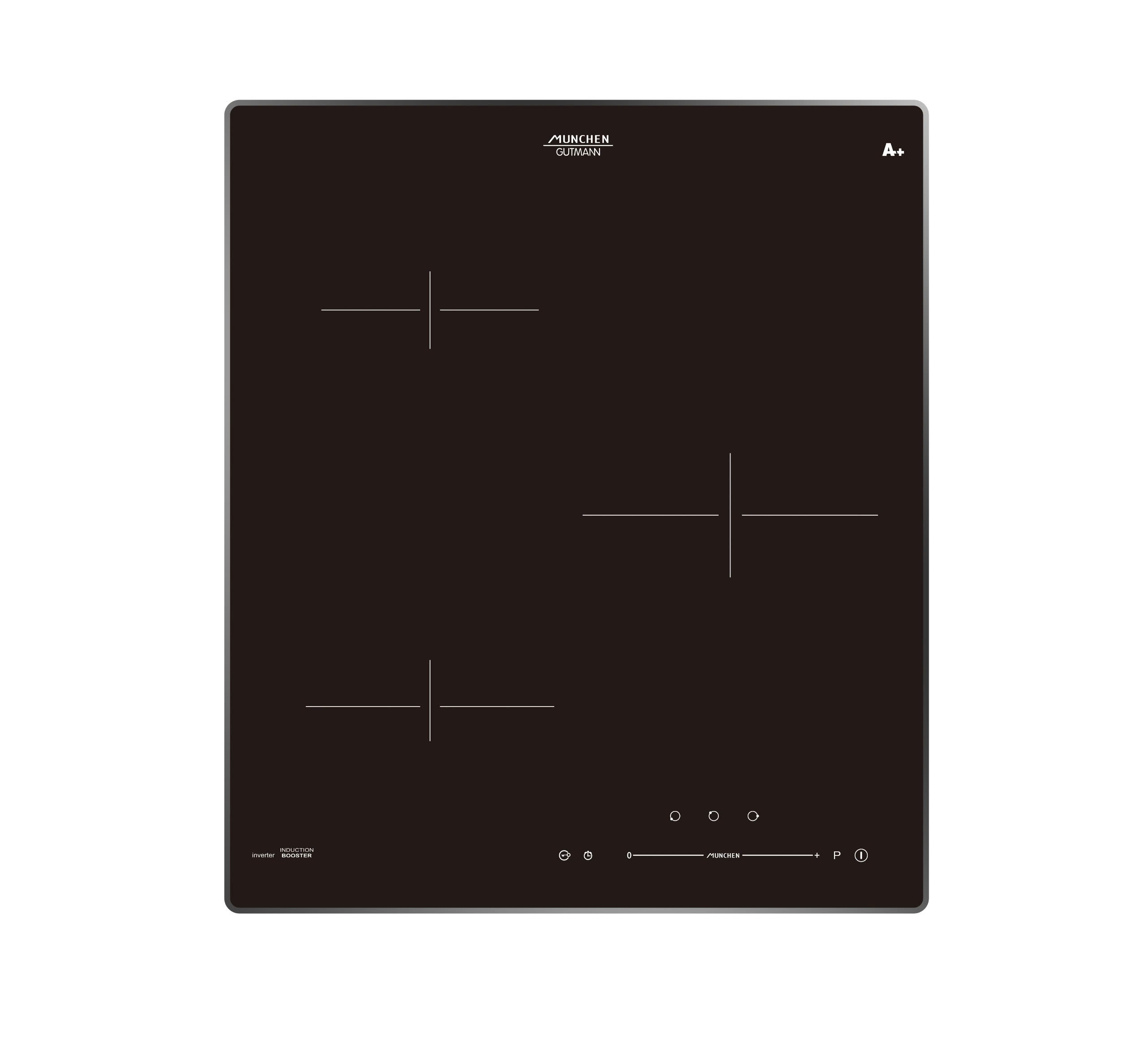 Small001003 - Bếp từ 3 vùng nấu tiện dụng cho căn bếp nhỏ xinh